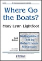 Where Go the Boats? SAB choral sheet music cover